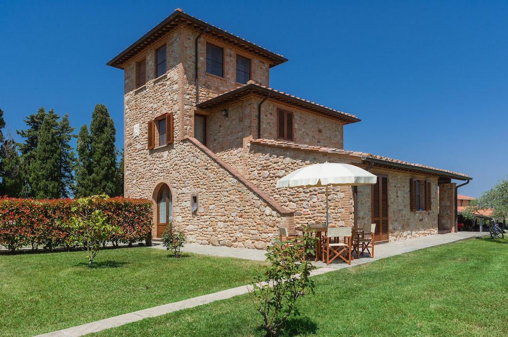 Toskana Ferienhaus Volterra mit Pool