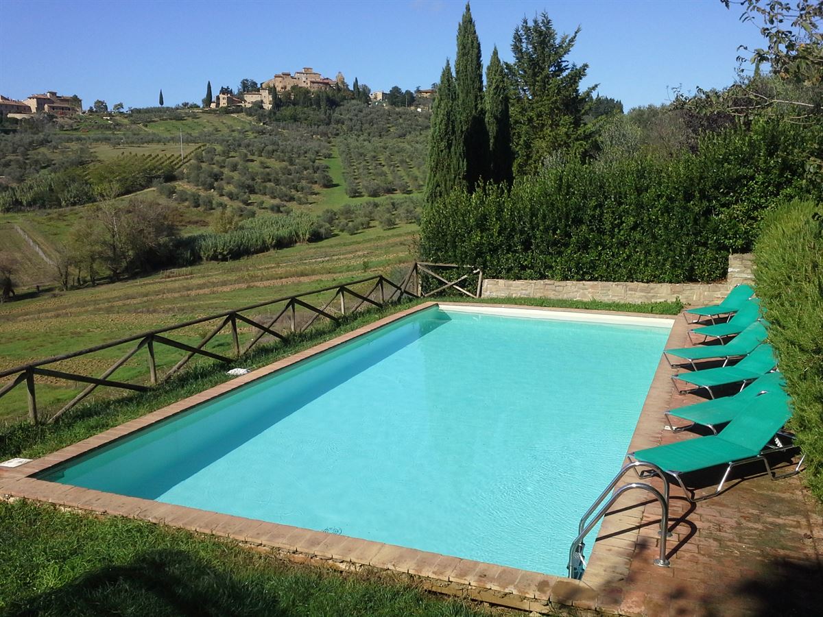 Toskana Ferienhaus Chianti mit privatem Pool